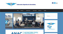 Desktop Screenshot of fada.org.ar