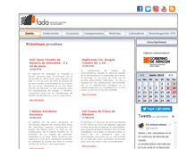 Tablet Screenshot of fada.es